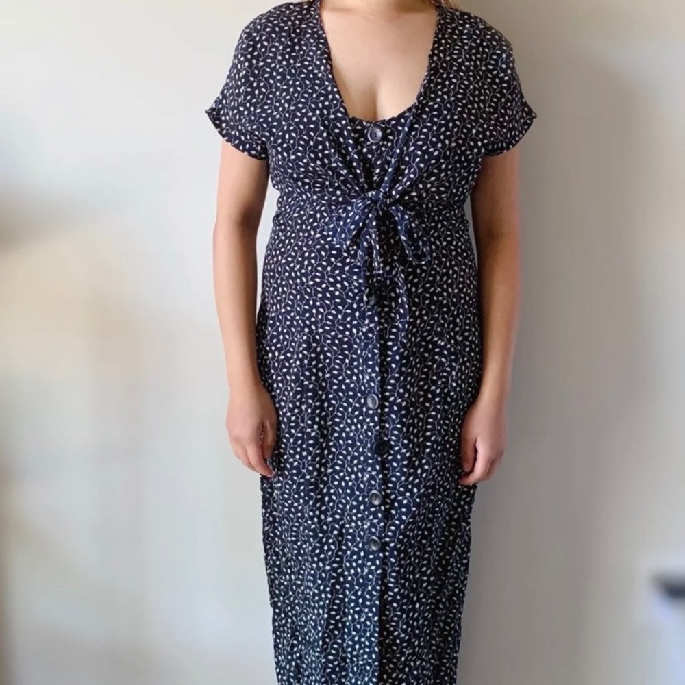 Navy dress!